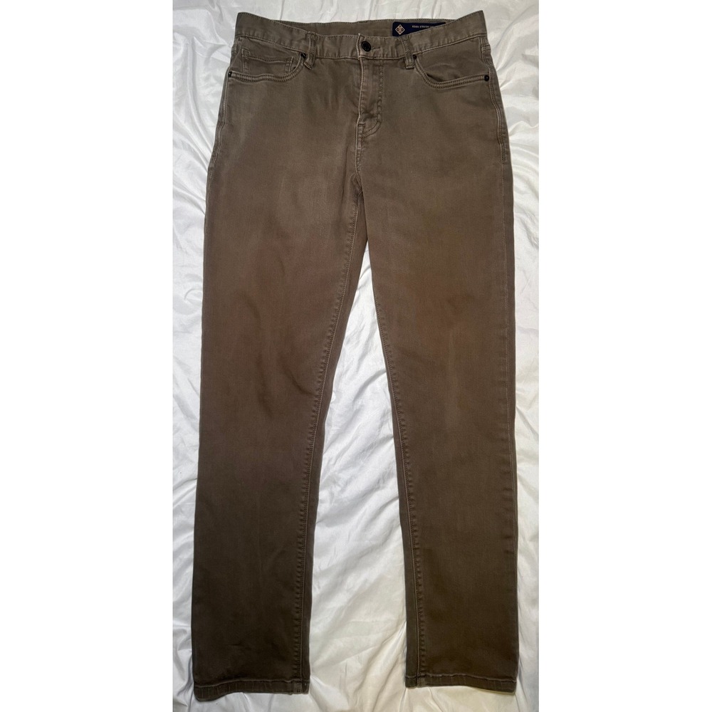 Roark HWY 128 Straight Fit Pants Mens 30x32 Brown‎ Streetwear Workwear Jeans